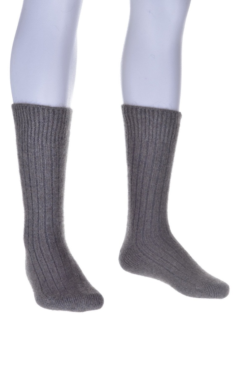 McDonald Possum Merino Wool Rib Sock - Picture 7 of 13