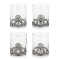 Royal Selangor Ace 4-Tumbler Set (30cL)