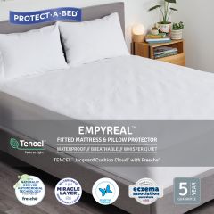 Protect-A-Bed Empyreal TENCEL  Jacquard Fitted Waterproof Mattress Protector