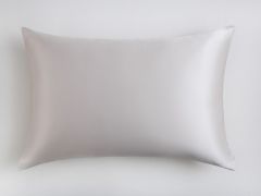 Luxe Bedding 6A Grade 100% Mulberry Silk ZIPPERED KING Pillowcase Sand