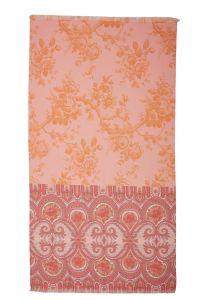 Oilily Bright Rose Printed Cotton Beach Towel 100cm x 180cm