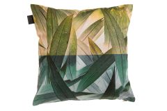 Tropical Flora Green Cushion