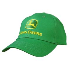 John Deere LP68752-JD Men's Logo Green Cap/Hat With Yellow Logo One Size