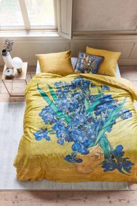 Van Gogh Irises Cotton Sateen Quilt Cover Set