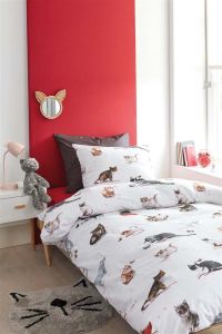Cute Cats Cotton Quilt Cover Set
