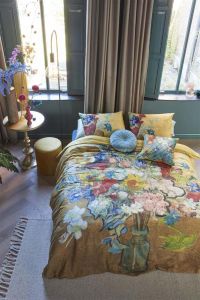 Bouquet d’Anniversaire Cotton Sateen Quilt Cover Set