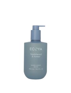 ECOYA Hand & Body Wash Sandalwood & Amber 450ml