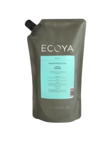 ECOYA Lotus Flower Hand & Body Wash Refill