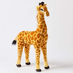 Jiggle & Giggle Large Standing Giraffe Kids Plush Toy