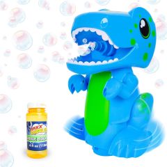 Maxx Bubbles Bump 'N Go Dino Bubbler Blue