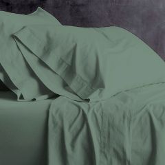 Park Avenue 100 % cotton European Vintage washed sheet set