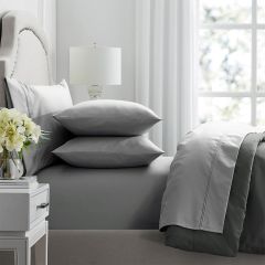 Renee Taylor 1000 Thread Count Egyptian Cotton sheet Set -Graphite