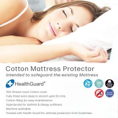 Renee Taylor Ultimate All Cotton Mattress Protector