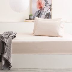 Park Avenue 500 Thread Count Bamboo Cotton Fitted Sheet Combo Dove