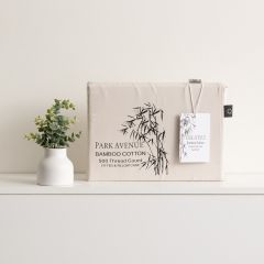 Park Avenue 500 Thread Count Bamboo Cotton Combo Set Super King Dove