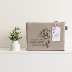 Park Avenue 500 Thread Count Bamboo Cotton Combo Set Super King Pewter