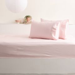 Park Avenue 500 Thread Count Bamboo Cotton Fitted Sheet Combo Peach
