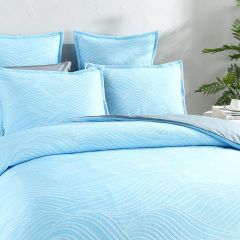 Renee Taylor Oscillate Jacquard Euro P/C Sky