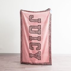 Renee Taylor Jacquard Velour Large Beach Towel 100 x 180 cms Juicy Couture