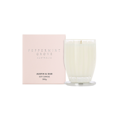 Peppermint Grove Australia Austin & Oud - Medium Soy Candle 200g