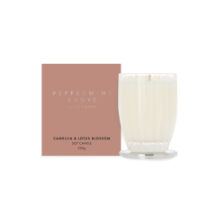 Peppermint Grove Australia Camellia & Lotus Blossom - Medium Soy Candle 200g