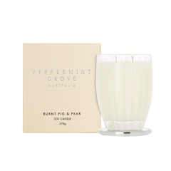 Peppermint Grove Australia Burnt Fig & Pear - Large Soy Candle 370g