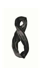 McDonald Possum Merino Ombre Snood Scarf-Black/Charcoal/Pewter