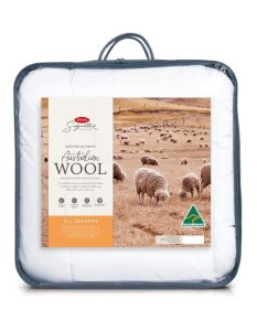 Tontine Signature Australian Washable Wool Quilt -All Seasons