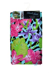 Better Homes and Gardens Extra Large Print Beach Towel-Floral Animal