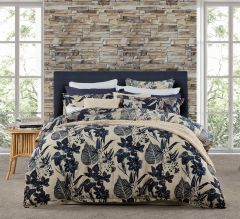 Private Collection Allambie Quilt Cover Set Indigo