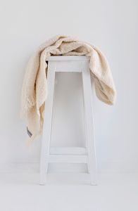 Masterweave Windermere Alpaca Throw Rug Blanket - Boucle Cream