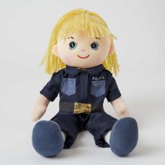 Jiggle & Giggle My Best Friend Doll Lizzy Police Officer