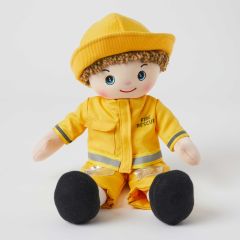 Jiggle & Giggle My Best Friend Doll Eddie The Firefighter