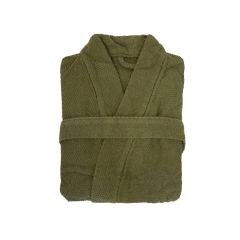 Bambury Angove Turkish Cotton Robe - Olive