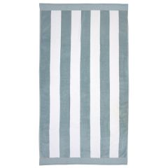 Bambury Classic Stripe Egyptian Cotton Beach Towel- Surf