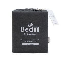 Bambury BedT Organica Sheet Set - Charcoal