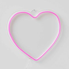 Jiggle & Giggle Kids Heart LED Neon Hanging Light