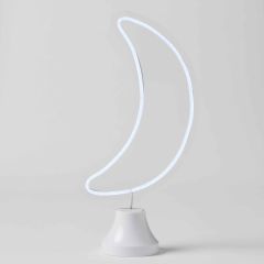 Jiggle & Giggle Kids Moon LED Neon Light On Stand