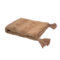 Bambury Hope Throw Rug - Bisque