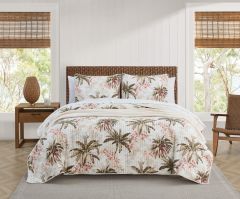 Tommy Bahama Bonny Cove Coverlet Set -Coconut