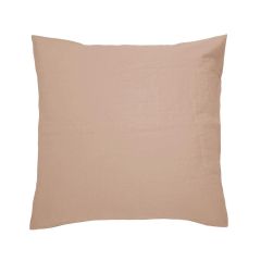 Bambury French Linen European Pillowcase -Tea Rose
