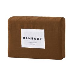 Bambury French Linen Sheet Set Hazel King