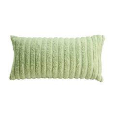 Bianca Chelsea Celadon Cotton Chenille  Oblong Cushion