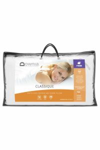 Downia CLASSIQUE white duck down & feather pillow (FIRM)
