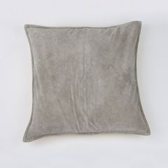 MJG Cosmos Velvet Cushion MoonStruck Grey
