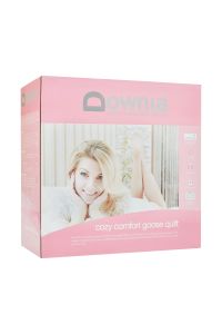 Downia COZY COLLECTION Overfilled White Goose Down & Feather Duvet