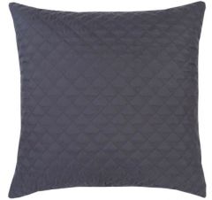 Bianca Heston Slate Quilted European Pillowcase RRP $34.95