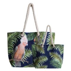 Maison by Rapee OLIVIER NAVY Reversible Tote Bag