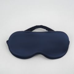 Luxe Bedding 6A Grade 100% Mulberry Silk Eye Mask Navy