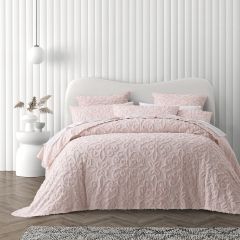 Bianca Ella Bedspread Set Blush